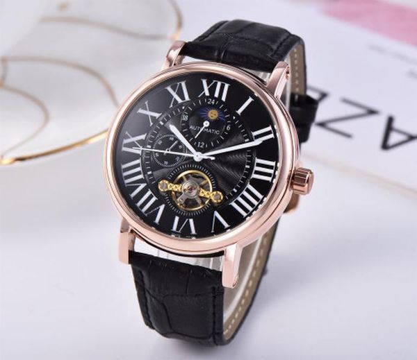 2020 newmechanical automatic watch automatic mechanical sport mens watches, Slivery;brown
2020 newmechanical automatic watch automatic mechanical sport mens watches, Slivery;brown