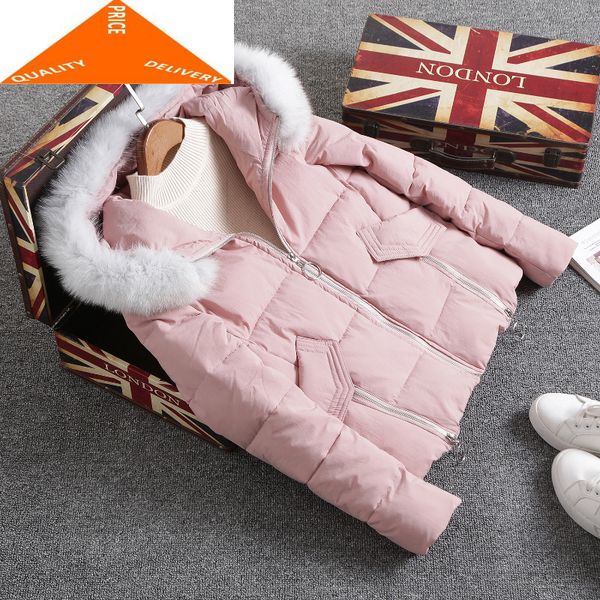 hooded fox fur parkas mujer 2020 thick women's down cotton jacket feminine winter warm coat ladies clothes hiver 406090, Black
hooded fox fur parkas mujer 2020 thick women's down cotton jacket feminine winter warm coat ladies clothes hiver 406090, Black