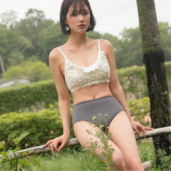 bikinis set 3 d lace floral bikini women solid swimwear high waist swimsuit push up biquini korea ruffle bathing suit pad beachwear1
bikinis set 3 d lace floral bikini women solid swimwear high waist swimsuit push up biquini korea ruffle bathing suit pad beachwear1