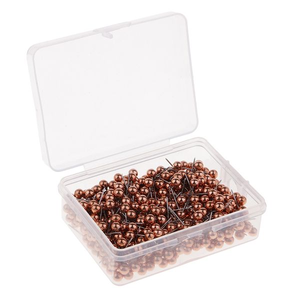 400 pieces rosegold map tacks push pins, with 4mm round plastic head and steel point thumb tacks pin office school supplies
400 pieces rosegold map tacks push pins, with 4mm round plastic head and steel point thumb tacks pin office school supplies