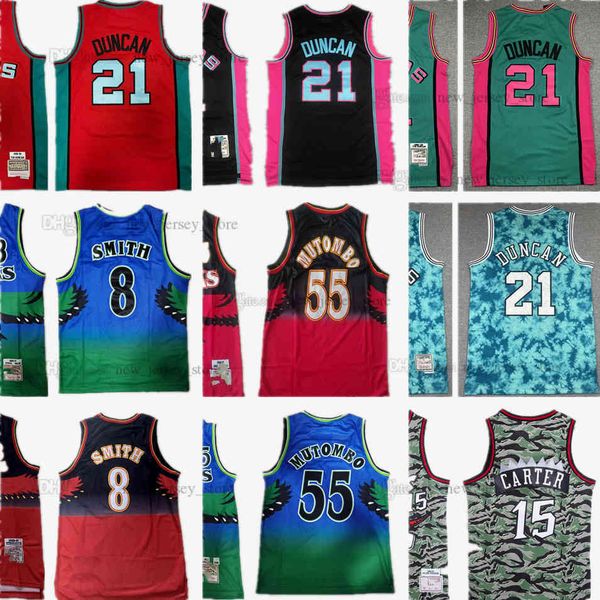 mitchell and ness retro stitched basketball tim 21 duncan jerseys blue red 96-97 steve 8 smith dikembe 55 mutombo camouflage 15 carter, Black;red
mitchell and ness retro stitched basketball tim 21 duncan jerseys blue red 96-97 steve 8 smith dikembe 55 mutombo camouflage 15 carter, Black;red