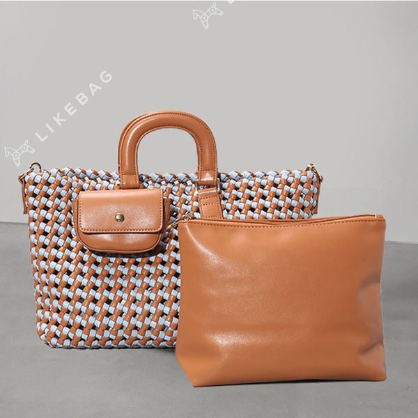 hbp cross-border trend 2022 spring new hand-woven bag one-shoulder messenger large-capacity pu totebag
hbp cross-border trend 2022 spring new hand-woven bag one-shoulder messenger large-capacity pu totebag