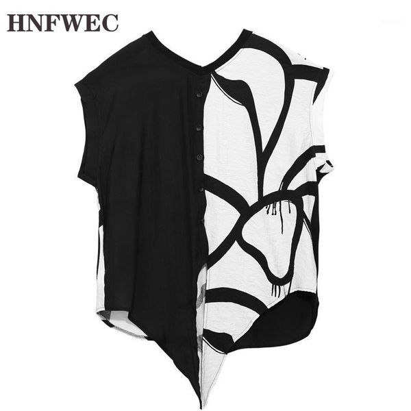 2020 summer clothes round collar pullover t-shirt fashion irregular short batwing styles sleeve contrast colors t9721, White
2020 summer clothes round collar pullover t-shirt fashion irregular short batwing styles sleeve contrast colors t9721, White