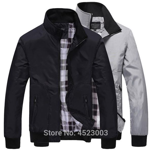spring autumn men's bomber jackets casual male outwear windbreaker thin jackets mens baseball slim coats, Black;brown
spring autumn men's bomber jackets casual male outwear windbreaker thin jackets mens baseball slim coats, Black;brown