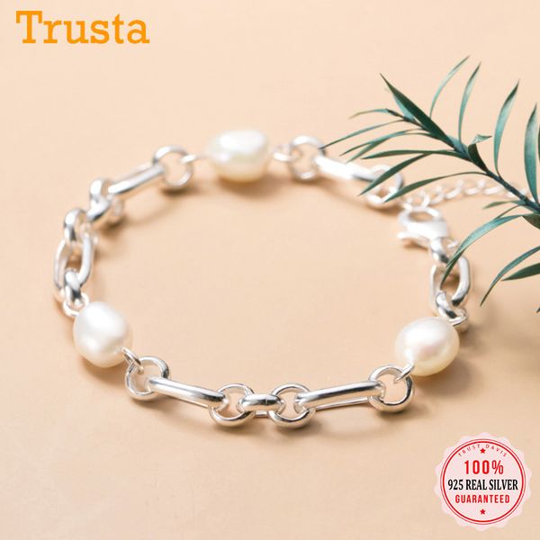 trustdavis luxury 925 sterling silver sweet 8mm baroque pearl chain bracelet for women wedding birthday fine s925 jewelry da1653 1028, Black
trustdavis luxury 925 sterling silver sweet 8mm baroque pearl chain bracelet for women wedding birthday fine s925 jewelry da1653 1028, Black