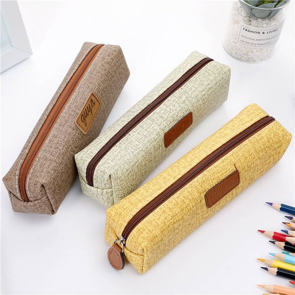 School Office Pen Bag Box Cute PU Leather Small Pencil Cases School Student Supplies Lapis Stationery Storage Korean Bag 05160
School Office Pen Bag Box Cute PU Leather Small Pencil Cases School Student Supplies Lapis Stationery Storage Korean Bag 05160