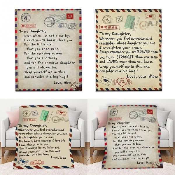 blankets to my daughter travel reversible for bed sofa gifts postcard air mail quilts letter printed vintage soft flannel throw blanket
blankets to my daughter travel reversible for bed sofa gifts postcard air mail quilts letter printed vintage soft flannel throw blanket