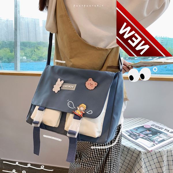 panelled women s 2020 japanese cute girl crossbody large capacity student class shoulder bag luxury ladies bookbag new
panelled women s 2020 japanese cute girl crossbody large capacity student class shoulder bag luxury ladies bookbag new