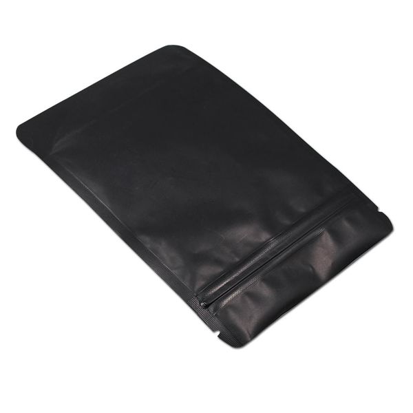 50pcs lot 9 sizes matte black doypack pure aluminum foil zip lock storage bag stand up mylar food retails ziplock packing pouch h bbyocm
50pcs lot 9 sizes matte black doypack pure aluminum foil zip lock storage bag stand up mylar food retails ziplock packing pouch h bbyocm