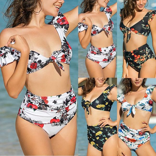 2020 fashion swimwear women's bikini set bathing suit two piece lace-up bikinis leaf tankini biquini beach swimsuit #251
2020 fashion swimwear women's bikini set bathing suit two piece lace-up bikinis leaf tankini biquini beach swimsuit #251