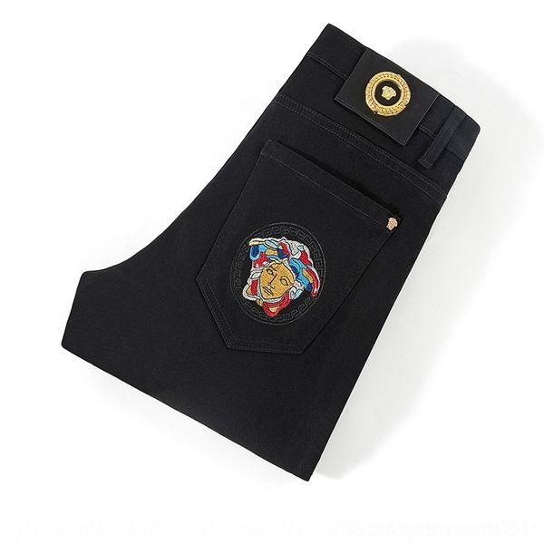 fzg1u new mei dusha four-season jeans embroidered stretch slim fit skinny men's black pure trousers and men's embroidered jeansqyf, Blue
fzg1u new mei dusha four-season jeans embroidered stretch slim fit skinny men's black pure trousers and men's embroidered jeansqyf, Blue