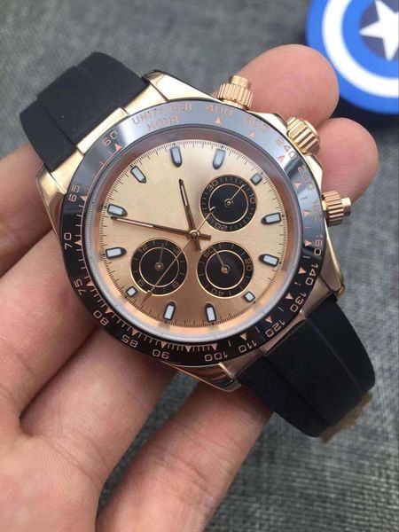 designer fashion classic men's 40mm automatic mechanical watch multi-color optional rubber watchband men's waterproof watch, Slivery;brown
designer fashion classic men's 40mm automatic mechanical watch multi-color optional rubber watchband men's waterproof watch, Slivery;brown