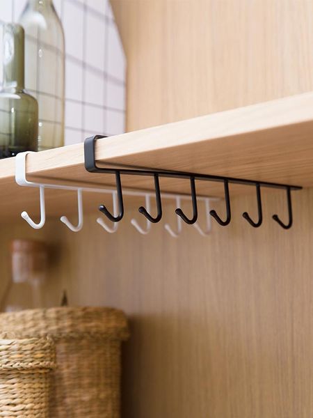 kitchen hook rack cabinet hanging iron hanger scarf wardrobe tie storage rack home organizer
kitchen hook rack cabinet hanging iron hanger scarf wardrobe tie storage rack home organizer