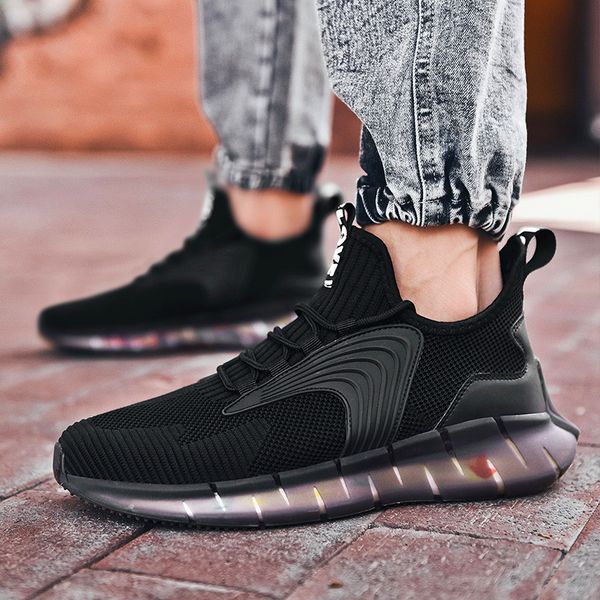men's casual tennis summer sports and leisure breathable male zapatillas crocheted shoes, Black;brown
men's casual tennis summer sports and leisure breathable male zapatillas crocheted shoes, Black;brown