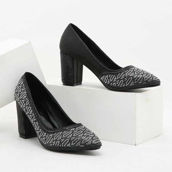 women's high heels shoes black glitter shining decoration dress shoes casual fashion office party all-match
women's high heels shoes black glitter shining decoration dress shoes casual fashion office party all-match