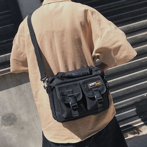 tactical shoulder bag for men student hip hop streetwear canvas men crossbody messenger bags solid casual travel handbags c1103
tactical shoulder bag for men student hip hop streetwear canvas men crossbody messenger bags solid casual travel handbags c1103