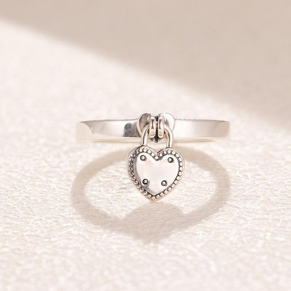 high-end925 sterling silver heart pendant wedding rings original box for pandora heart-shaped padlock ring women luxury designer ring set, Slivery;golden
high-end925 sterling silver heart pendant wedding rings original box for pandora heart-shaped padlock ring women luxury designer ring set, Slivery;golden