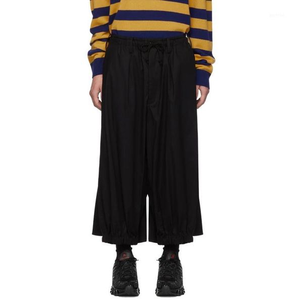 27-46 2019 men's clothing hair stylist catwalk original casual wide leg pants plus size costumes1, Black
27-46 2019 men's clothing hair stylist catwalk original casual wide leg pants plus size costumes1, Black