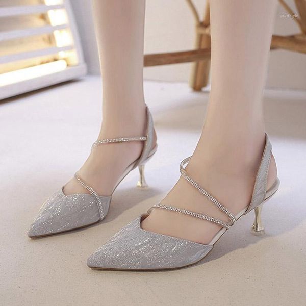 plus size 34-42 women sandals 4cm high heels silver wedding shoes office work shoes woman pump pointed toe sandalias mujer 8086c1, Black
plus size 34-42 women sandals 4cm high heels silver wedding shoes office work shoes woman pump pointed toe sandalias mujer 8086c1, Black