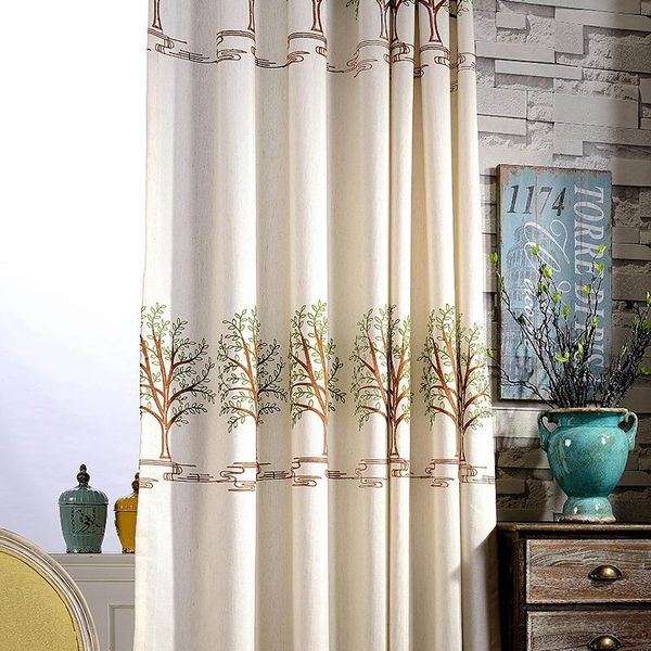 curtain & drapes cotton curtains simple style window finished linen pastoral embroidered for bedroom contracted
curtain & drapes cotton curtains simple style window finished linen pastoral embroidered for bedroom contracted
