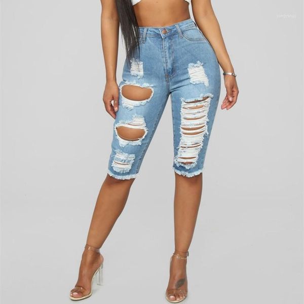 fashion knee length ripped hole denim shorts women casual push up elastic mid waist biker short jeans women summer streetwear1, Blue
fashion knee length ripped hole denim shorts women casual push up elastic mid waist biker short jeans women summer streetwear1, Blue