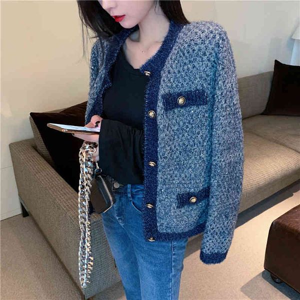 women's sweaters autumn chic sweet girl o-neck gold button knitted cardigan coat elegant long sleeves single breasted wool sweater fema, White;black
women's sweaters autumn chic sweet girl o-neck gold button knitted cardigan coat elegant long sleeves single breasted wool sweater fema, White;black