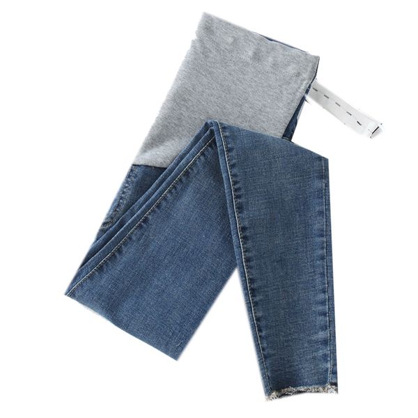 0252# 9/10 length stretch washed denim maternity jeans summer fashion pencil trousers clothes for pregnant women pregnancy pants c1002, White
0252# 9/10 length stretch washed denim maternity jeans summer fashion pencil trousers clothes for pregnant women pregnancy pants c1002, White