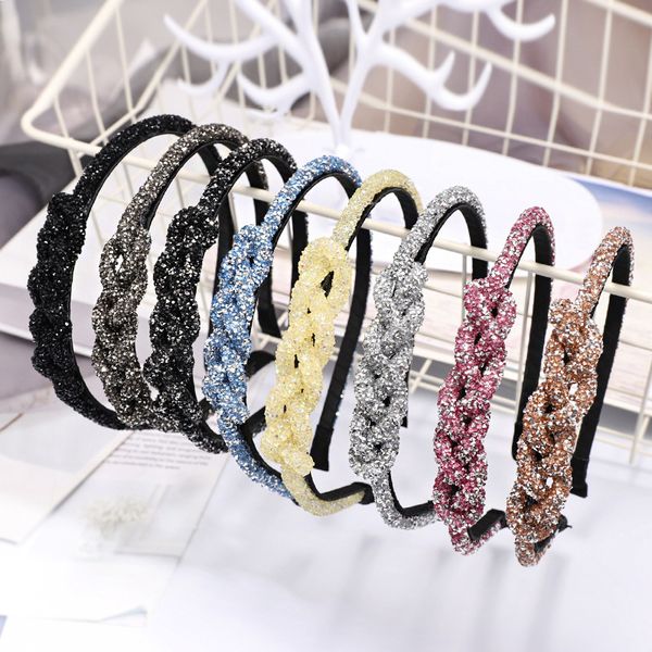 2020 new colorful elegant shine crystal woven hair band women girls sweet thin headband female headbands fashion party gift, Golden;silver
2020 new colorful elegant shine crystal woven hair band women girls sweet thin headband female headbands fashion party gift, Golden;silver