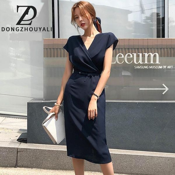 dongzhou 2020 лето ol темперамента женщины профессионального платья с короткими рукавами v-образный вырез темно-синяя средней длиной платье, Black;gray
dongzhou 2020 лето ol темперамента женщины профессионального платья с короткими рукавами v-образный вырез темно-синяя средней длиной платье, Black;gray