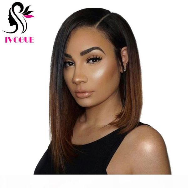 brown ombre human hair full lace wig virgin indian hair asymmetrical short bob lace front wig for africa america women, Black;brown
brown ombre human hair full lace wig virgin indian hair asymmetrical short bob lace front wig for africa america women, Black;brown