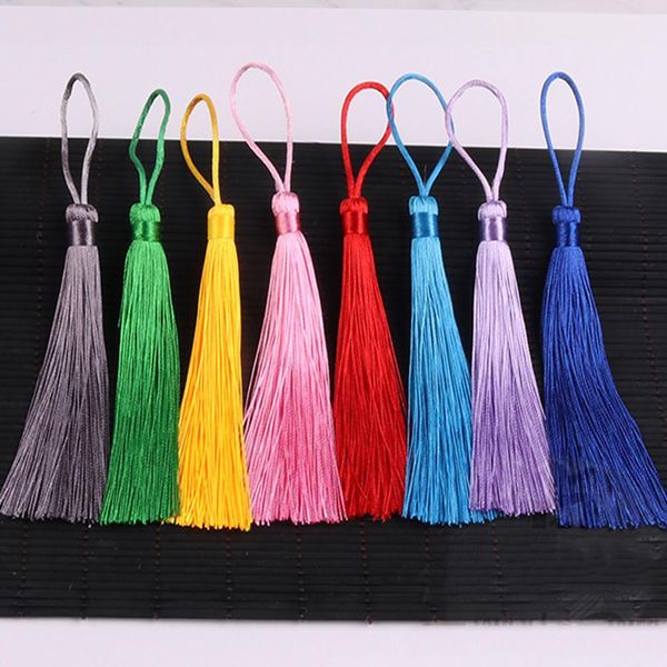 5pcs lot 12cm silk tassel brush fringe bookmark tassel satin phone tassels for crafts jewelry diy sewing curtains garment decor h jlleee
5pcs lot 12cm silk tassel brush fringe bookmark tassel satin phone tassels for crafts jewelry diy sewing curtains garment decor h jlleee