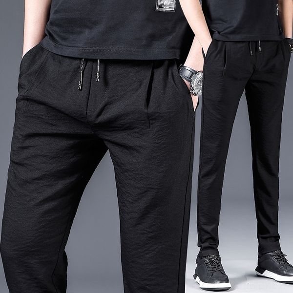 3eqqg ice waist elastic casual summer thin air conditioning high black quick drying breathable casual pants sports pantselastic silk loose, Blue
3eqqg ice waist elastic casual summer thin air conditioning high black quick drying breathable casual pants sports pantselastic silk loose, Blue