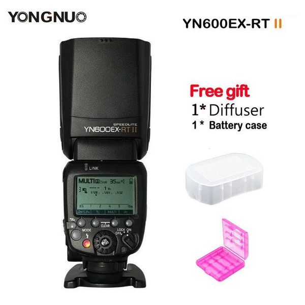 yongnuo yn600ex-rt ii flash speedlite 2.4g wireless hss 1/8000s masterl speedlight for dslr camera yn-e3-rt as 600ex-rt1
yongnuo yn600ex-rt ii flash speedlite 2.4g wireless hss 1/8000s masterl speedlight for dslr camera yn-e3-rt as 600ex-rt1