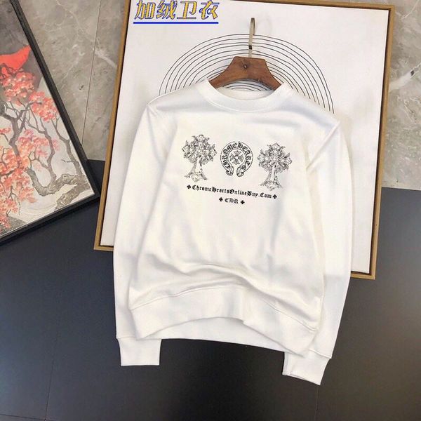 20 winter fashion brand new long sleeve plush sweater crosin sanskrit print for men and women, Black
20 winter fashion brand new long sleeve plush sweater crosin sanskrit print for men and women, Black
