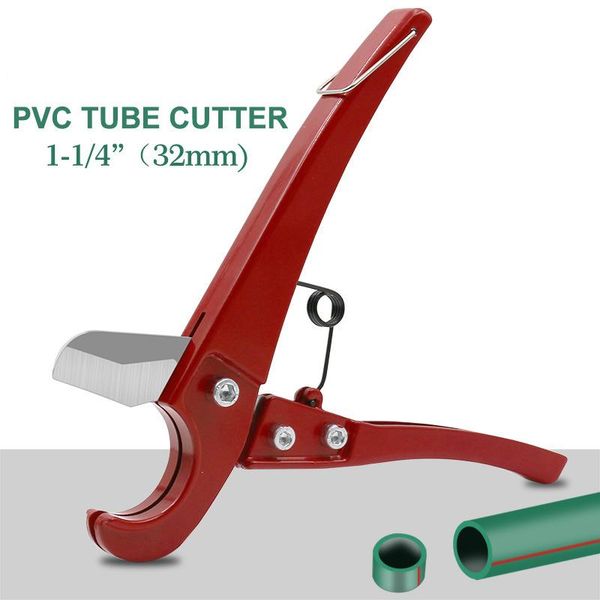 pvc pipe cutter 32mm 1-1/4" scissors pipe shear pvc pu pp pe hhose cutting hand tool