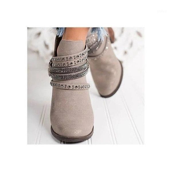 boots women new 2020 female shoes luxury designer rivets winter footwear round toe ladies high heel mid calf low1, Black
boots women new 2020 female shoes luxury designer rivets winter footwear round toe ladies high heel mid calf low1, Black
