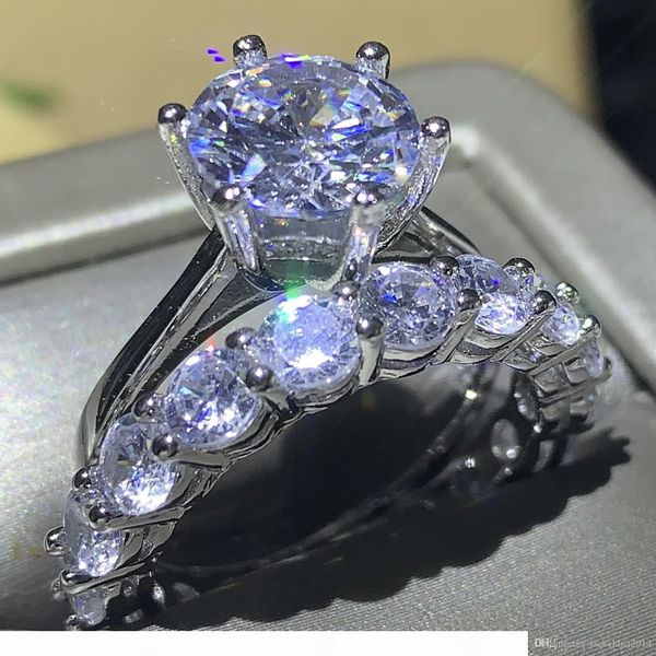 рождественское нынешнее wieck new 2019 роскошь ювелирные изделия 925 стерлингового серебра круглый срез белый топаз cz алмазные женщины brid, Slivery;golden
рождественское нынешнее wieck new 2019 роскошь ювелирные изделия 925 стерлингового серебра круглый срез белый топаз cz алмазные женщины brid, Slivery;golden