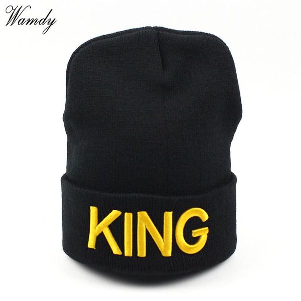 beanie/skull caps beanies king queen letter embroidery warm hat knitted cap hip hop men women lovers street dance bonnet skullies black whit, Blue;gray
beanie/skull caps beanies king queen letter embroidery warm hat knitted cap hip hop men women lovers street dance bonnet skullies black whit, Blue;gray