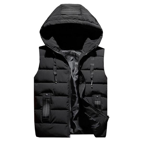 vest men winter fashion thicken warm cotton-padded solid color big pockets hooded removable waistcoat 4xl 5xl army green color, Black;white
vest men winter fashion thicken warm cotton-padded solid color big pockets hooded removable waistcoat 4xl 5xl army green color, Black;white
