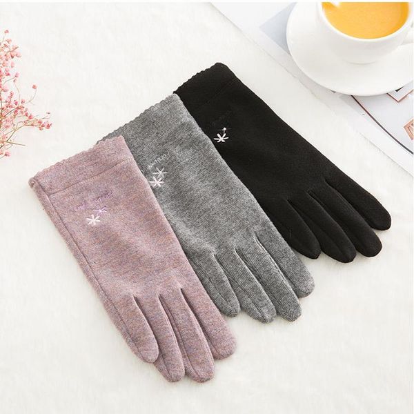 elegant women gloves touch screen autumn winter warm thick cashmere full finger mittens female wool fleece inside gloves, Blue;gray
elegant women gloves touch screen autumn winter warm thick cashmere full finger mittens female wool fleece inside gloves, Blue;gray