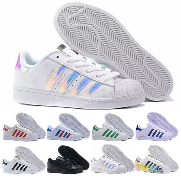 2021 superstar white black pink blue gold superstars 80s pride sneakers super star women men sport casual shoes size 36-45, White;red
2021 superstar white black pink blue gold superstars 80s pride sneakers super star women men sport casual shoes size 36-45, White;red