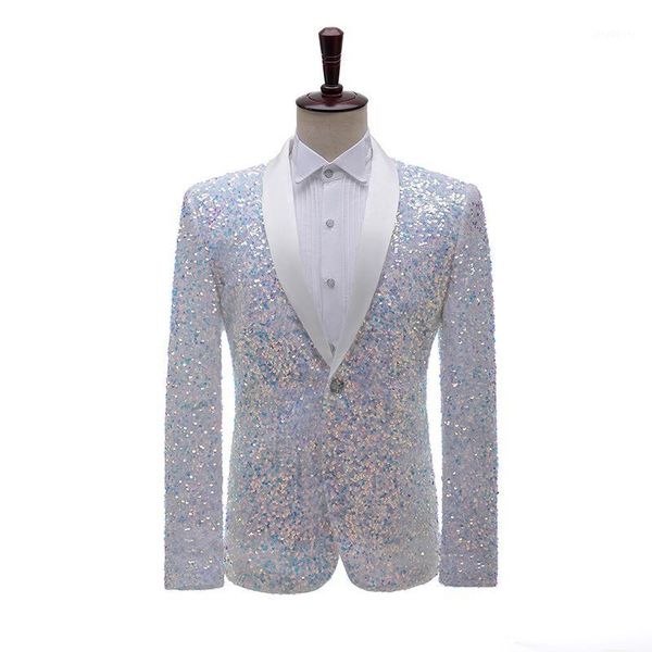 trending white blazer men clothing elegant sequin men's clothing men suit jackets male stage wear wedding suit jacket1, White;black
trending white blazer men clothing elegant sequin men's clothing men suit jackets male stage wear wedding suit jacket1, White;black