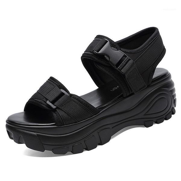 women sandals 2020 new casual outdoor sandals for women platform heels for sneaker zapatos de mujer1, Black
women sandals 2020 new casual outdoor sandals for women platform heels for sneaker zapatos de mujer1, Black