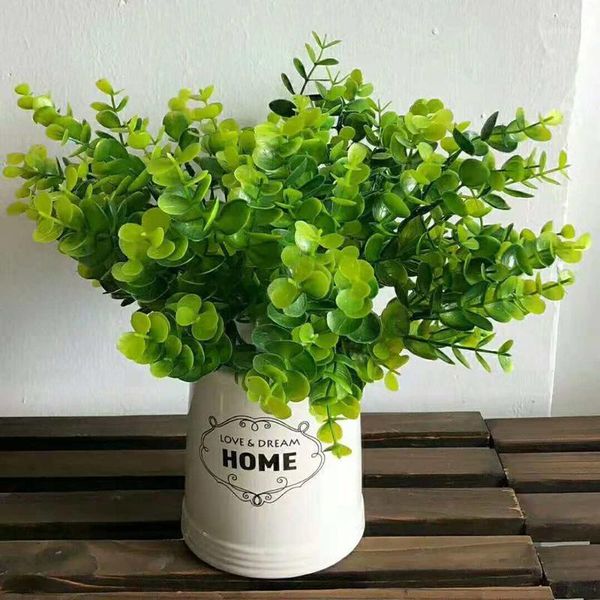 decorative flowers & wreaths artificial green eucalyptus plastic plants simulation money leaves grass bouquet for home garden party decorati
decorative flowers & wreaths artificial green eucalyptus plastic plants simulation money leaves grass bouquet for home garden party decorati
