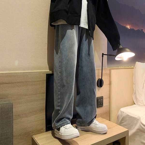 men's fashion loose jeans straight 2020 winter new woman casual jeans mans streetwear korean collage hip hop, Blue
men's fashion loose jeans straight 2020 winter new woman casual jeans mans streetwear korean collage hip hop, Blue