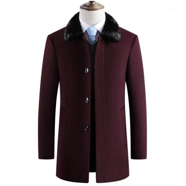 mens woolen coat fleece thick jackets winter jacket men warm coats business clothing windbreaker with detachable fur collar1, Black
mens woolen coat fleece thick jackets winter jacket men warm coats business clothing windbreaker with detachable fur collar1, Black