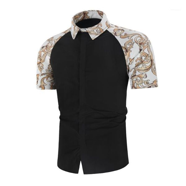 hip hop streetwear shirts men full printing short sleeve summer floral rapper harajuku loose hawaiian korean shirts camisa1, White;black
hip hop streetwear shirts men full printing short sleeve summer floral rapper harajuku loose hawaiian korean shirts camisa1, White;black