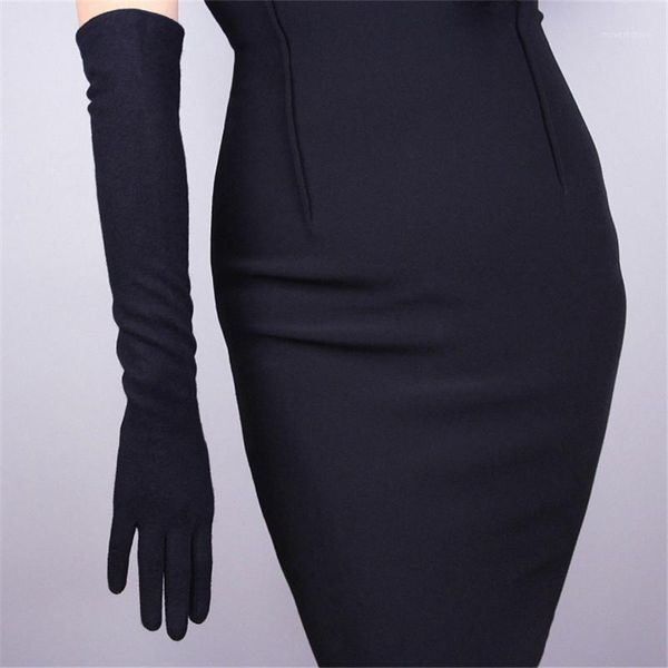cashmere gloves female wool black 50cm long style elbow elastic exquisite retro evening vestido woman mittens tb26-41, Blue;gray
cashmere gloves female wool black 50cm long style elbow elastic exquisite retro evening vestido woman mittens tb26-41, Blue;gray