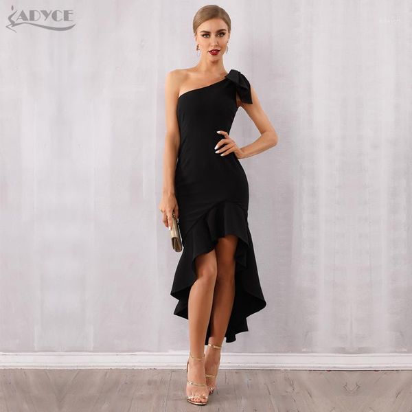 adyce 2020 new summer women black one shoulder midi dress sleeveless bow fashion club celebrity evening runway party dress1, Black;gray
adyce 2020 new summer women black one shoulder midi dress sleeveless bow fashion club celebrity evening runway party dress1, Black;gray