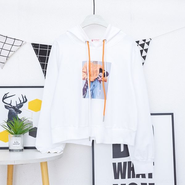 xp5jh sweater sweater fashionable printed for women 2020 new autumn korean style zn hooded long sleeve slimming fashionable ins draws, Black
xp5jh sweater sweater fashionable printed for women 2020 new autumn korean style zn hooded long sleeve slimming fashionable ins draws, Black